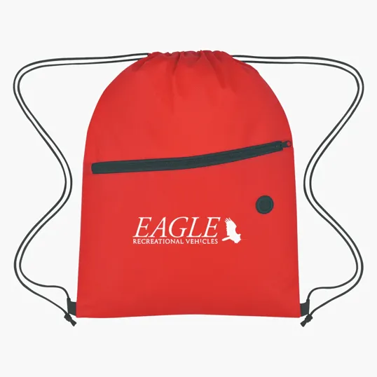 Non-Woven Sports Pack with Front Zipper — view 7