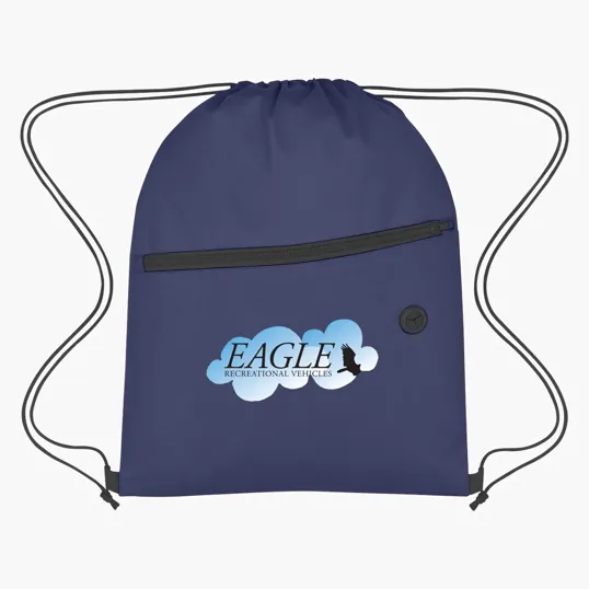 Non-Woven Sports Pack with Front Zipper — view 2