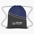 Non-Woven Two-Tone Sports Pack with Zippered Pocket — view 6