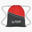 Non-Woven Two-Tone Sports Pack with Zippered Pocket — view 7