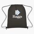 Wave Design Non-Woven Drawstring Bag