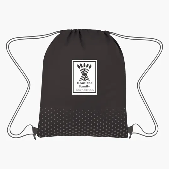 Connect The Dots Non-Woven Drawstring Bag — view 6