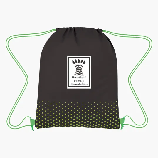 Connect The Dots Non-Woven Drawstring Bag — view 7