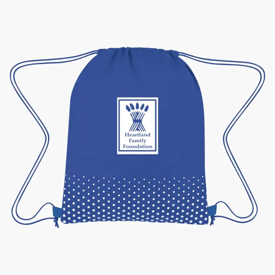 Connect The Dots Non-Woven Drawstring Bag — view 10