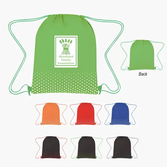 Connect The Dots Non-Woven Drawstring Bag — view 11