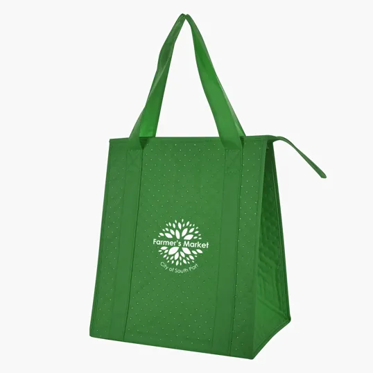 Dimples Non-Woven Cooler Tote Bag — view 9