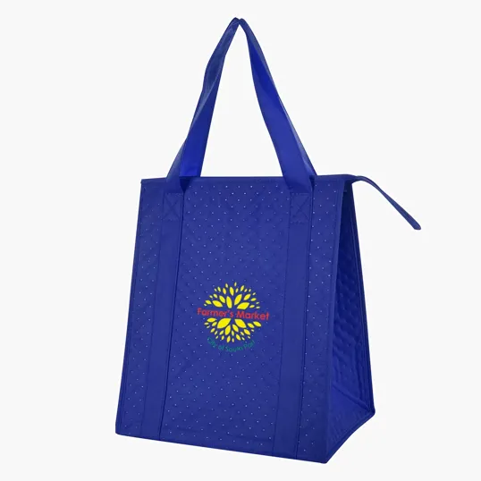 Dimples Non-Woven Cooler Tote Bag — view 7