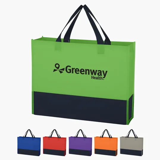 Raven Prism Recycled Non-Woven Tote Bag — view 7
