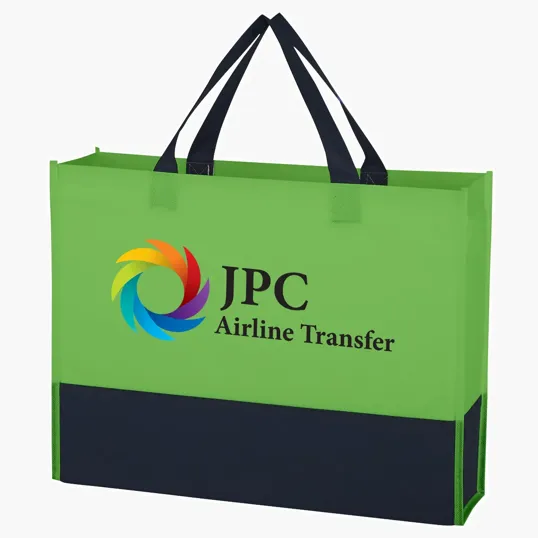 Raven Prism Recycled Non-Woven Tote Bag — view 2
