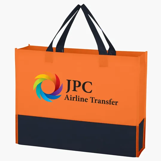 Raven Prism Recycled Non-Woven Tote Bag — view 3