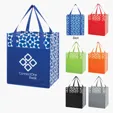 Geometric Non-Woven Shopping Tote Bag — view 2