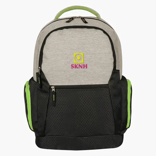 Urban Laptop Backpack with 600D Polycanvas and Honeycomb Ripstop — view 2