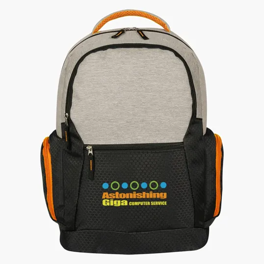 Urban Laptop Backpack with 600D Polycanvas and Honeycomb Ripstop — view 3
