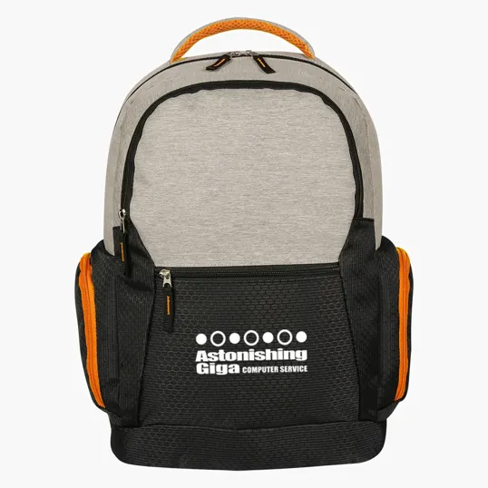 Urban Laptop Backpack with 600D Polycanvas and Honeycomb Ripstop — view 9