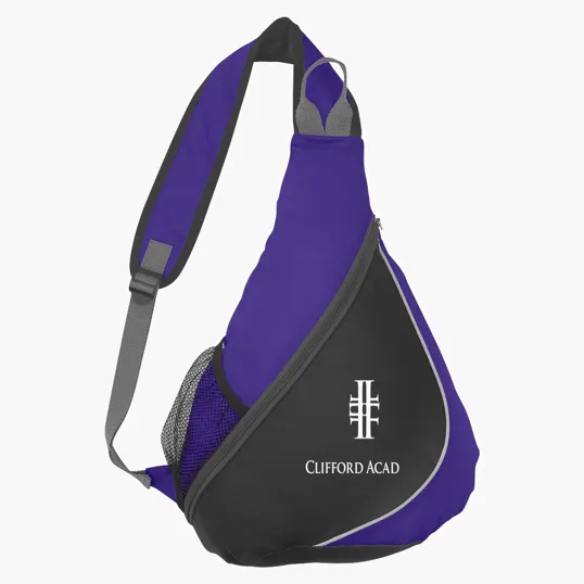 Sling Backpack with Adjustable Padded Shoulder Sling — view 4
