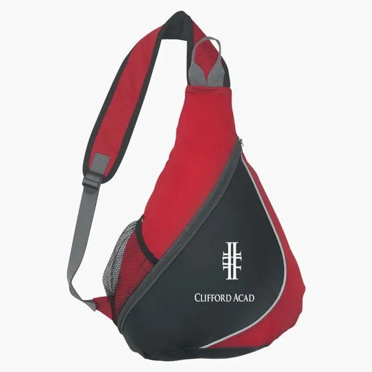 Sling Backpack with Adjustable Padded Shoulder Sling — view 5