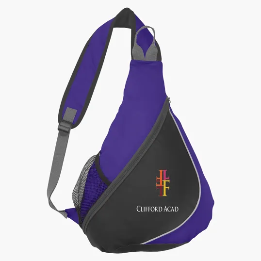 Sling Backpack with Adjustable Padded Shoulder Sling