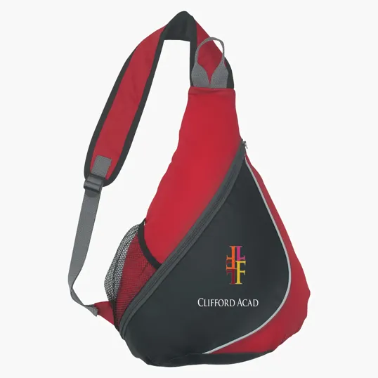 Sling Backpack with Adjustable Padded Shoulder Sling — view 2