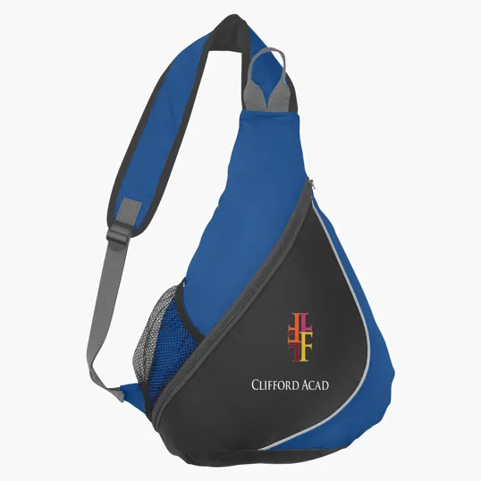 Sling Backpack with Adjustable Padded Shoulder Sling — view 3