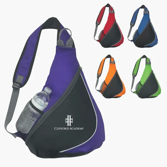 Sling Backpack with Adjustable Padded Shoulder Sling — view 7