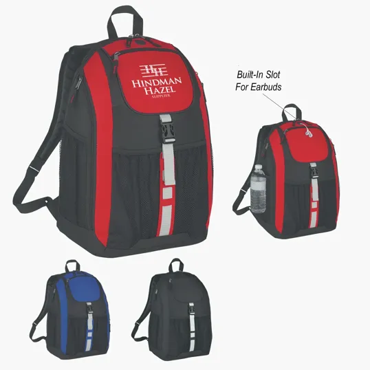 Deluxe 600D Polyester Backpack — view 4