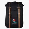 Flap Drawstring Backpack