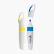 Carabiner Highlighter with Chisel Tip