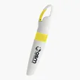 Carabiner Highlighter with Chisel Tip — view 3