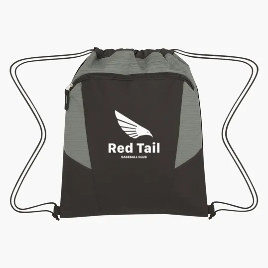 Tahoe Heathered Drawstring Backpack — view 5
