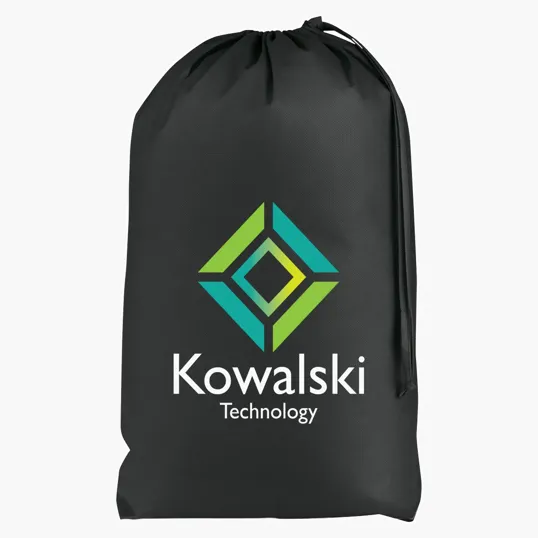 Non-Woven Laundry Bag with String Closure