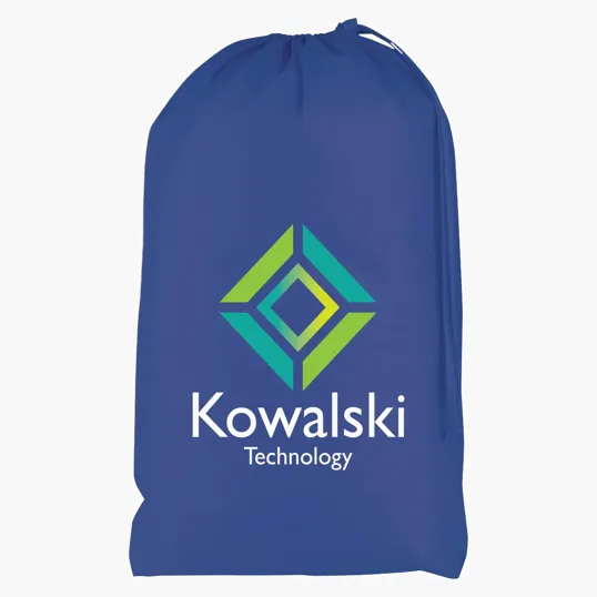 Non-Woven Laundry Bag with String Closure — view 2