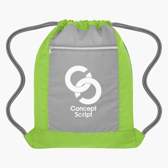 Flip Side Drawstring Sports Bag — view 3