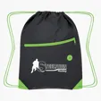 Color Pop Recycled Drawstring Bag — view 7