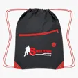 Color Pop Recycled Drawstring Bag — view 4
