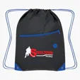 Color Pop Recycled Drawstring Bag — view 5