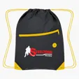 Color Pop Recycled Drawstring Bag — view 6
