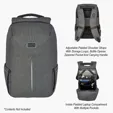 BrandCharger Phantom Backpack with USB Charging Port