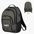 Reagan Heathered Laptop Backpack — view 3