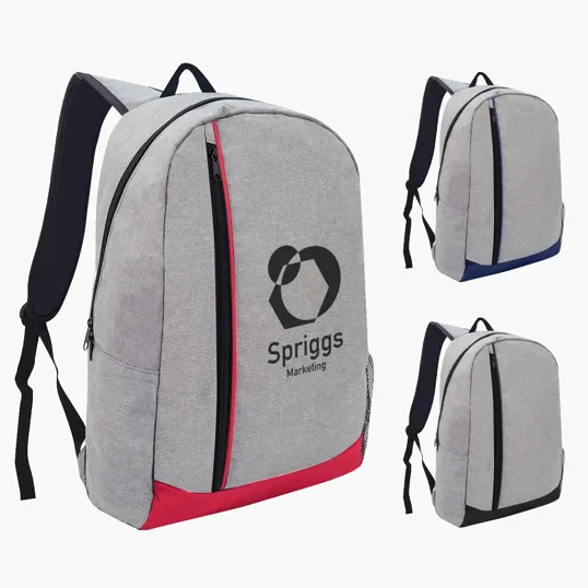 Hancock Heathered Laptop Backpack — view 2