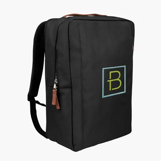Corporate Structured Laptop Backpack — view 2