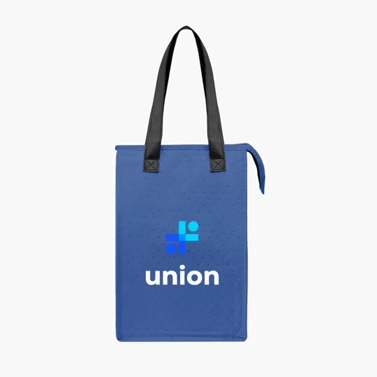 Dimples rPET Non-Woven Cooler Tote Bag — view 3