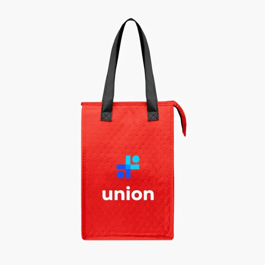 Dimples rPET Non-Woven Cooler Tote Bag — view 14