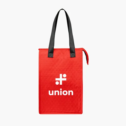 Dimples rPET Non-Woven Cooler Tote Bag — view 15
