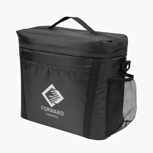 Riley rPET 15 Can Cooler Bag with Shoulder Strap — view 3