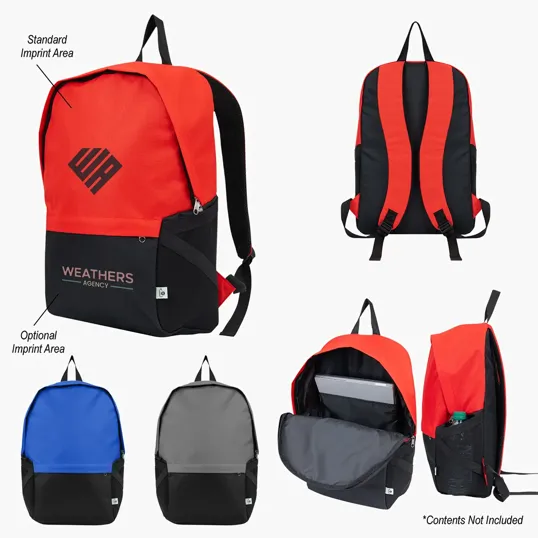 Repreve® RPET Laptop Backpack — view 3