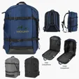 Travelers Laptop Backpack, 600D Oxford Polyester — view 2