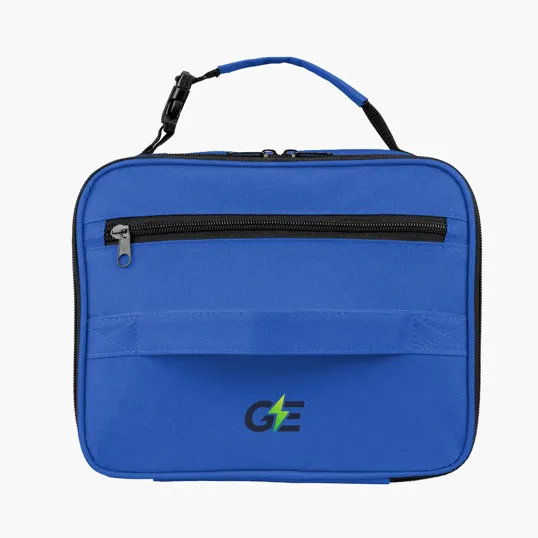 Dual Handle Lunch Bag with PEVA Lining — view 2