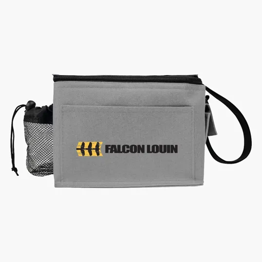 6 Pack Cooler Bag with Adjustable Shoulder Strap — view 2