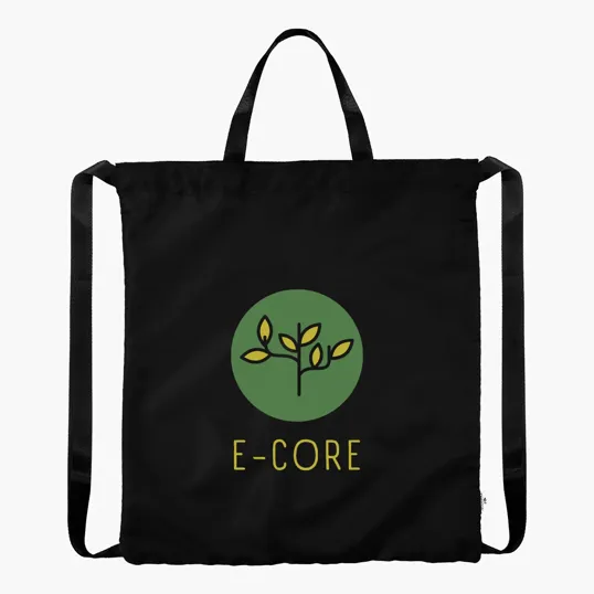 Joel rPET Drawstring Tote Bag — view 2