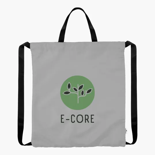 Joel rPET Drawstring Tote Bag — view 3